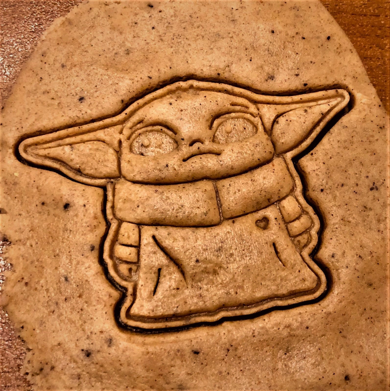STL file Baby Yoda (The Child) Cookie Cutter・Template to download and